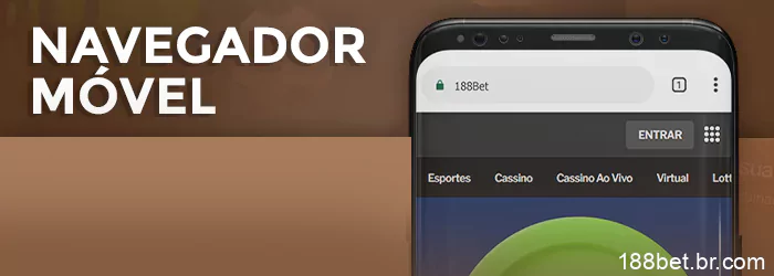 Versão para navegador da 188bet para dispositivos móveis